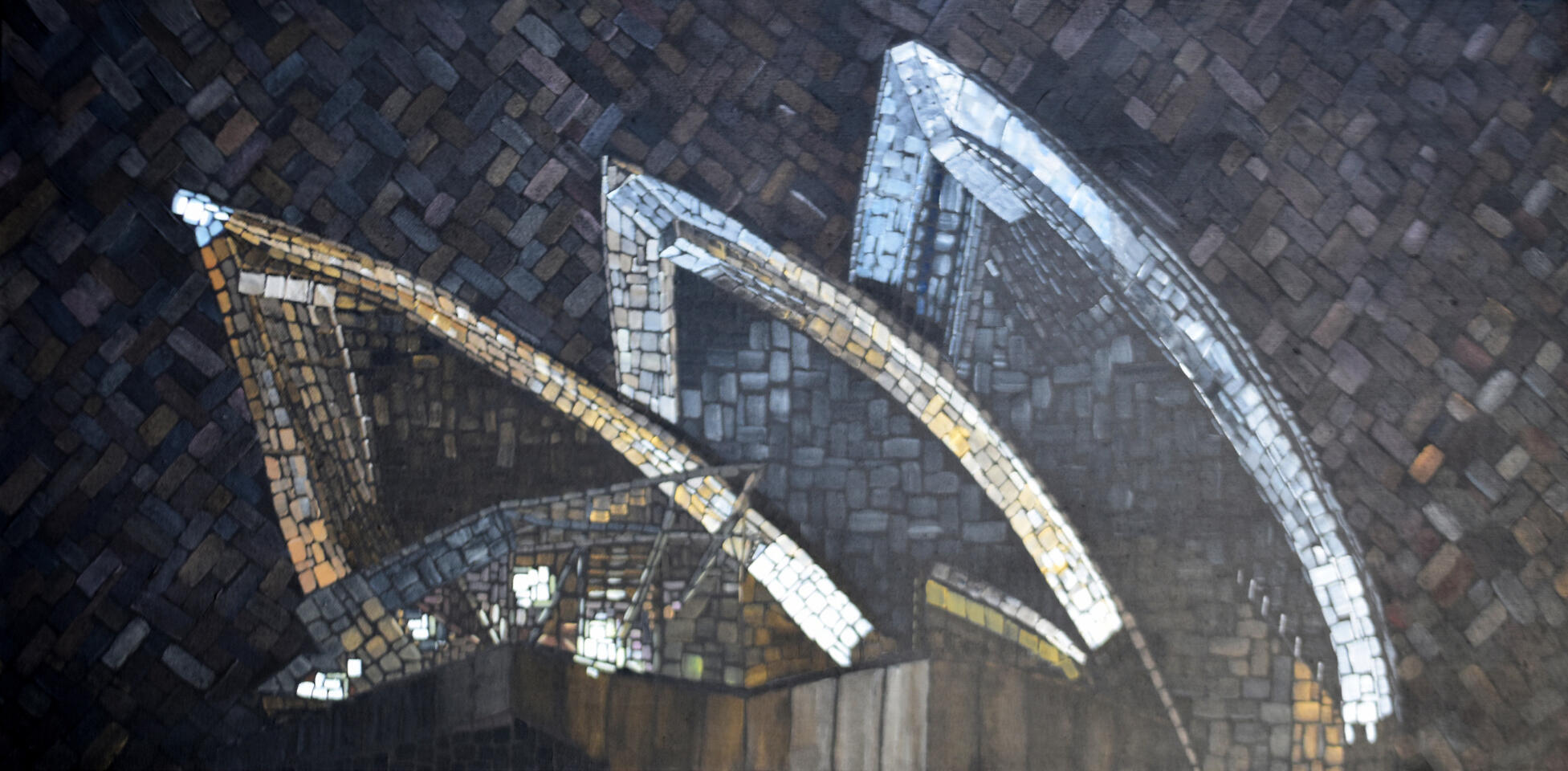 Slow it Down 30"x15" 2022 $1,300