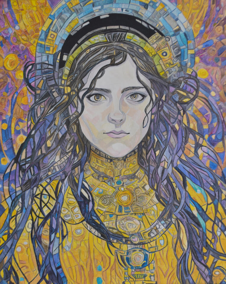 April 16"x20" 2024 $1,000