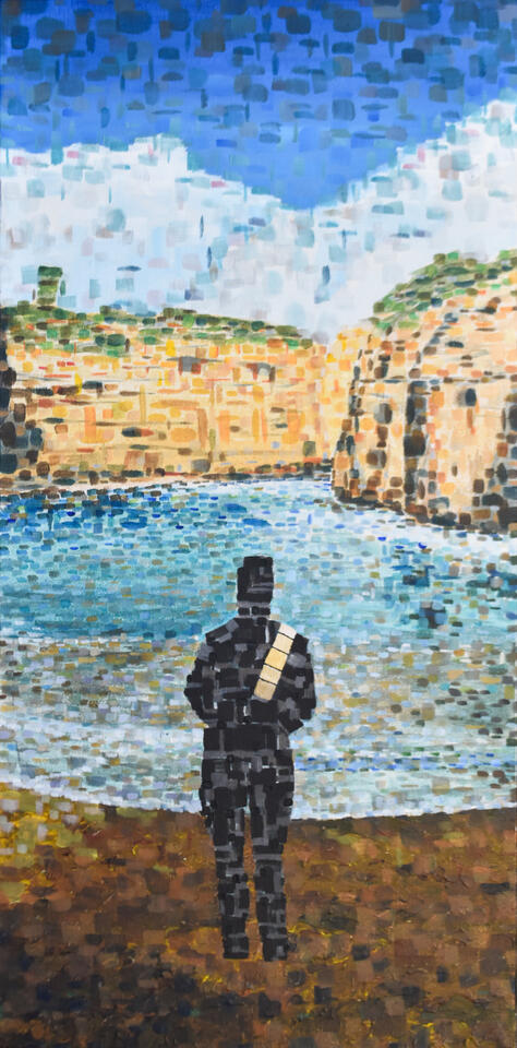 The One 15"x30" 2021 $1,350