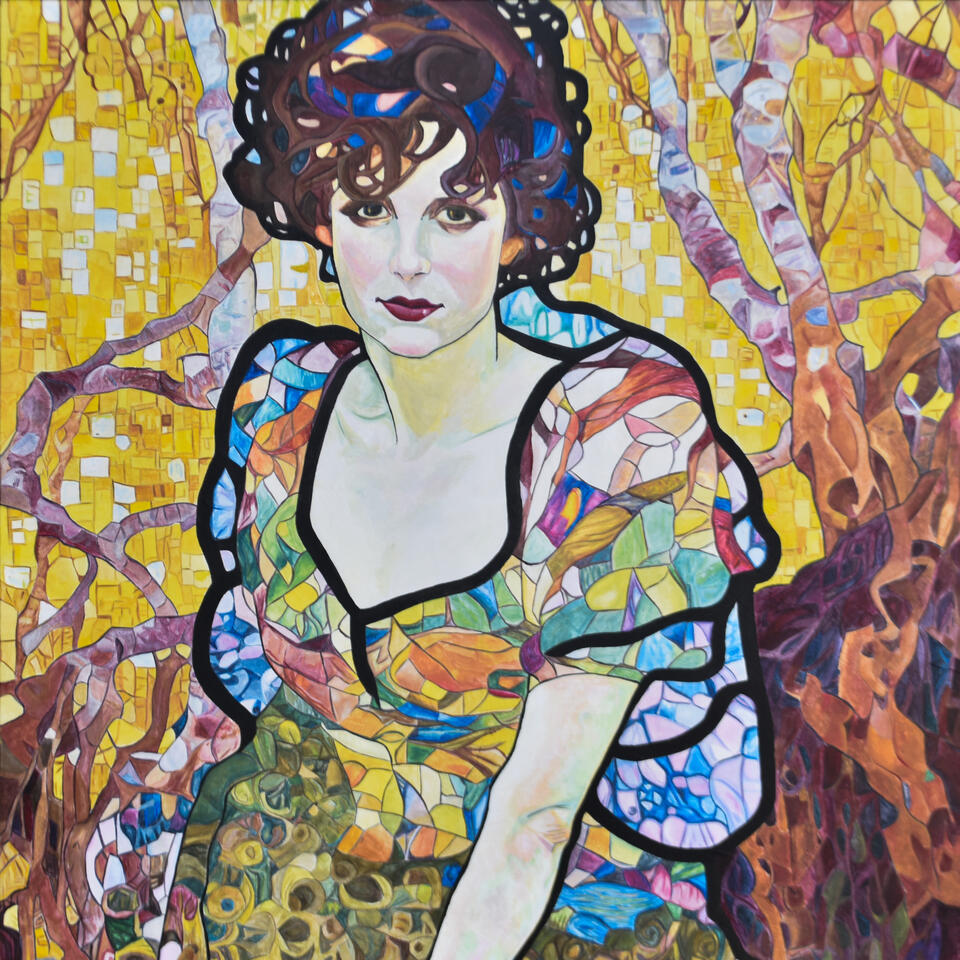 Patience 36"x36" 2024 $4,000