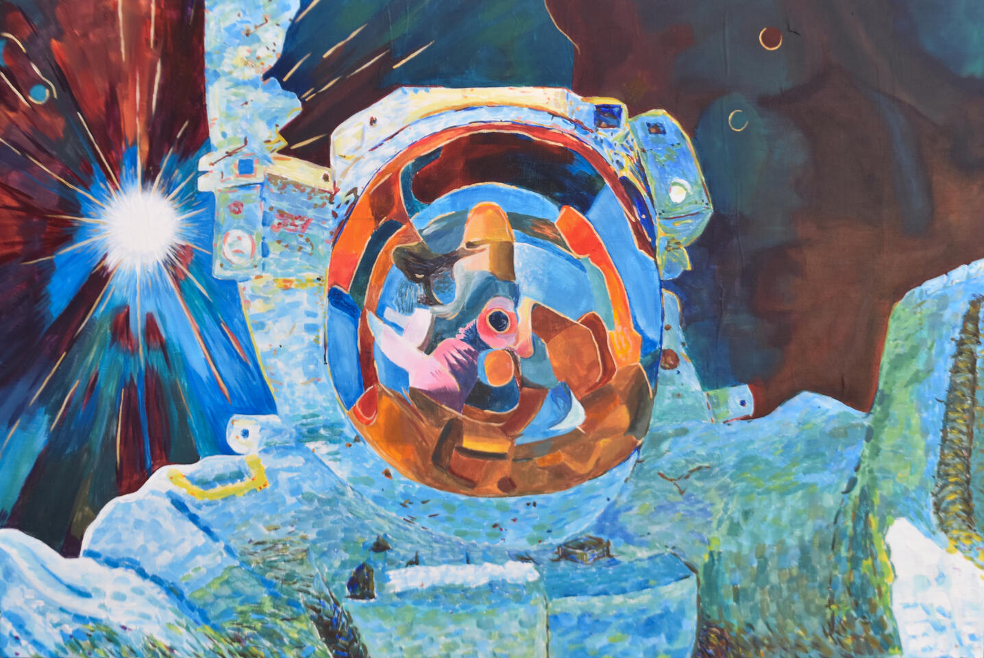 Brightside 24"x36" 2022 $2,600