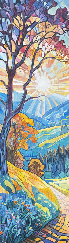 Sunshine on my Window 40"x12" 2025 $1,500