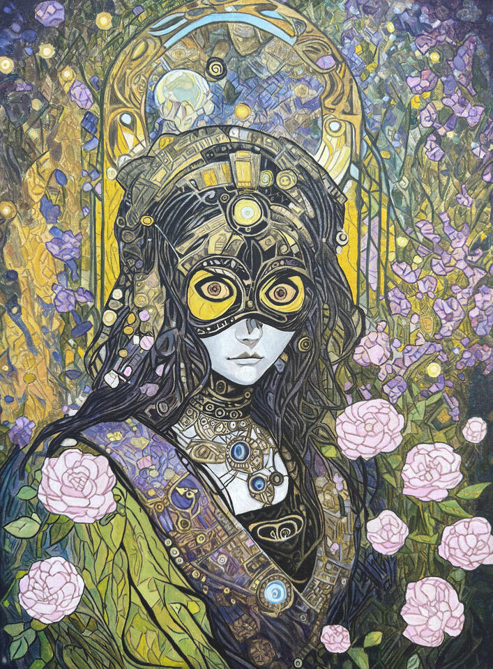 A World Alone 18"x24" 2025 $2,100